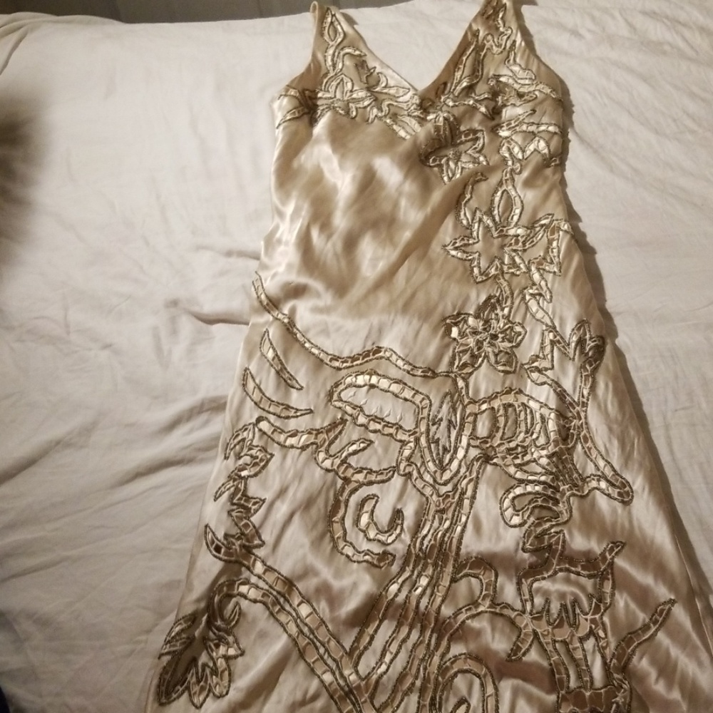 Vintage Elegant Champaign Gown🔥🔥